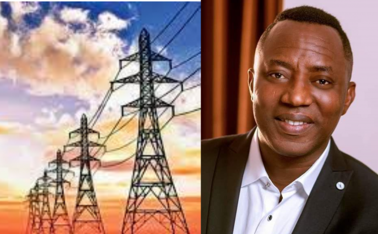  Sowore promises to generate 24 thousand megawatts of electricity in four years if elected president